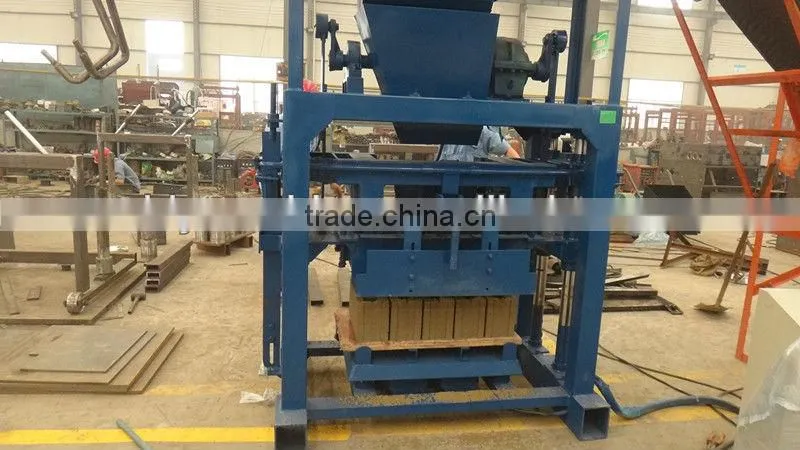 QT40-1 manual hollow block mold machine