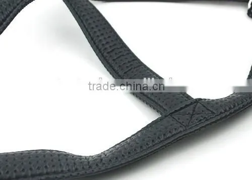 Hot-sales Comfortable Foam padded Pet Dog Harness and Leash Set with Reflective Strip