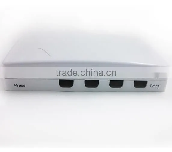 mini 4 ports ftth terminal box for indoor use