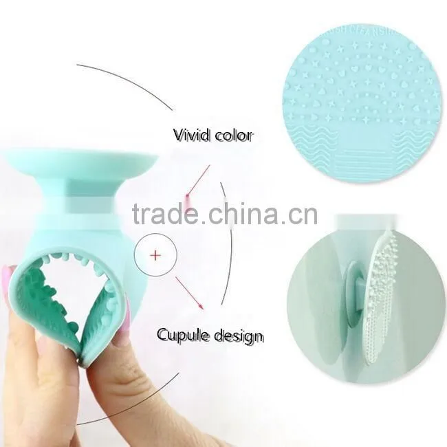 Wholesale customized brush cleaner silicone makeup brush cleaner manufacturer China