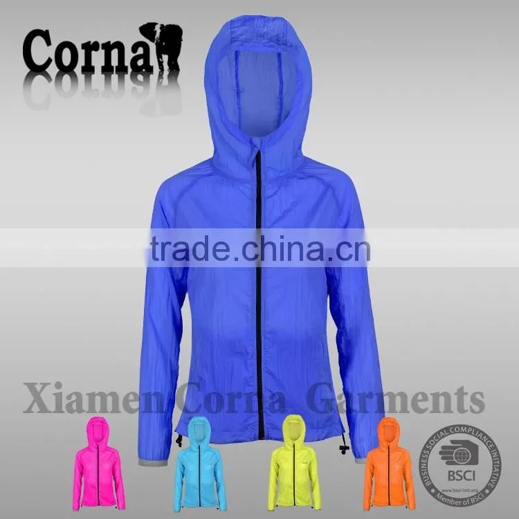 Women custom brand sport fitness woven travel sun protective clothing casual wear