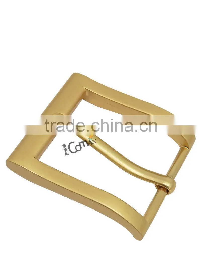 Uniform Accessories Gold Metal Custom Pin Belt Buckle