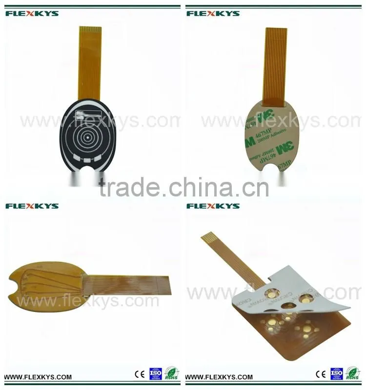 0.5mm thickness high quality multilayers FPC copper flexible printed circuit membrane switches
