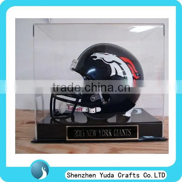 acrylic helmet box,football helmet display case,acrylic helmet display case