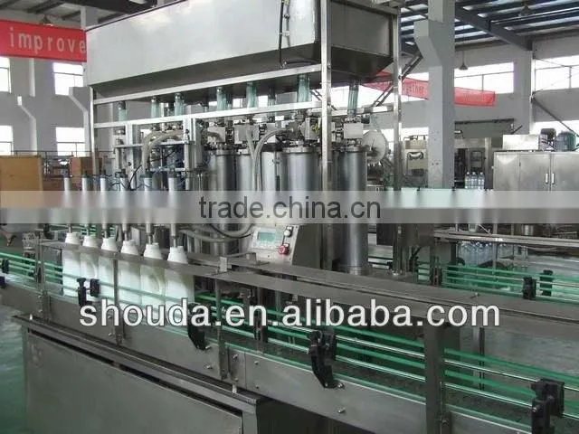 shampoo plastic bottle filling line