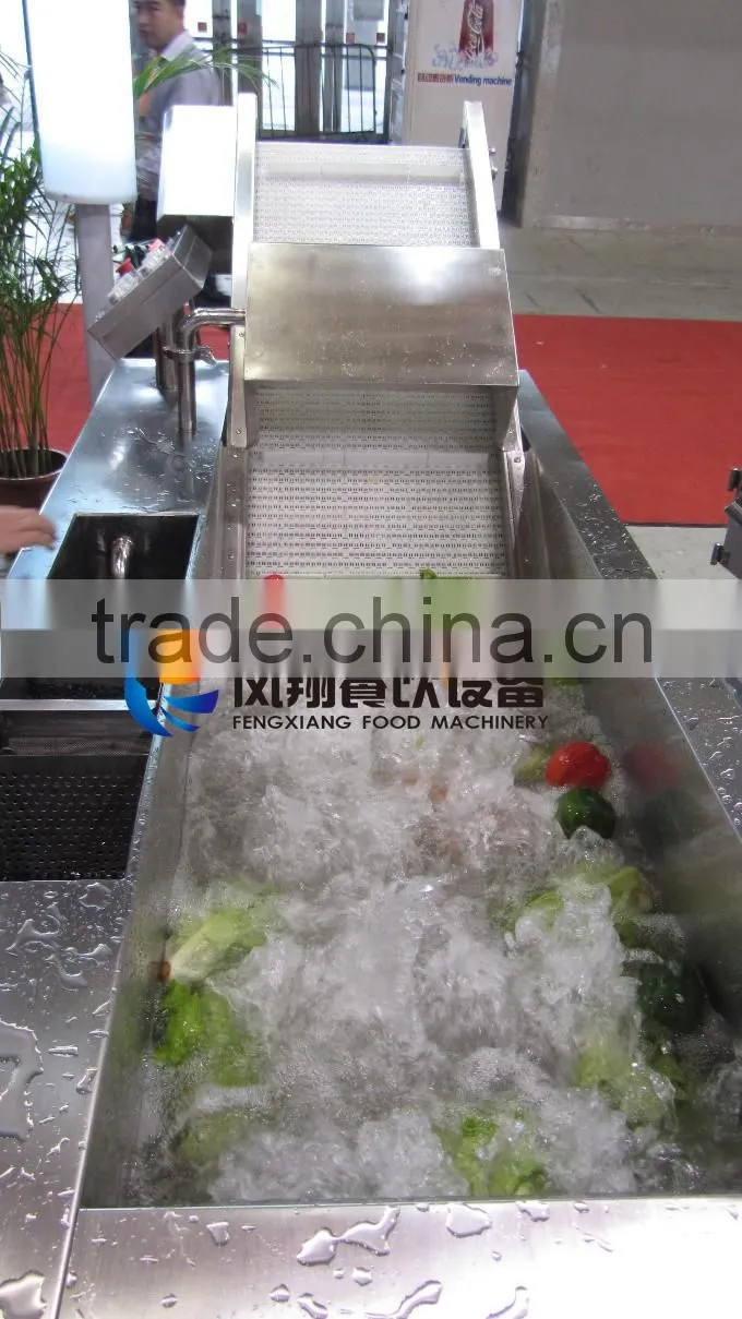 WA-2000 automatic Ozone bubble cycle high pressure vegetable washer machine