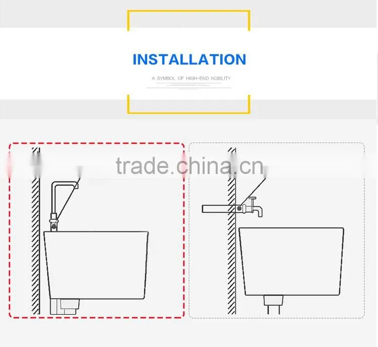 high quality plastic hot cold water mixer tap