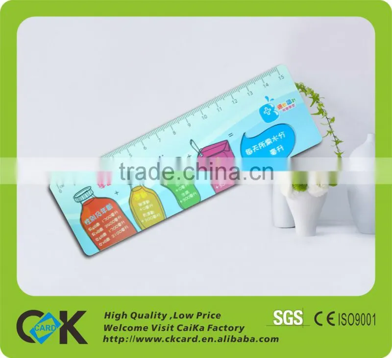 Cheap plastic ruler printing customized from Shenzhen maker