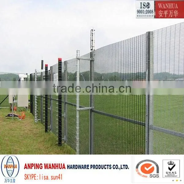 Anping Wanhua--China supplier pvc coated 358 outdoor fence