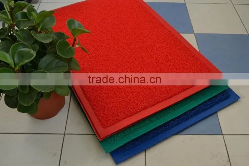 HOT!!! Welcome PVC door mat/PVC coil vinyl loop mat