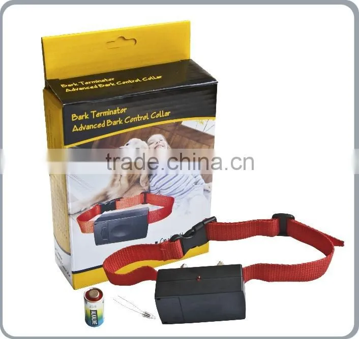 Hot Sale Pet Dog Training Alarm Anti Bark Electric Shock Collar