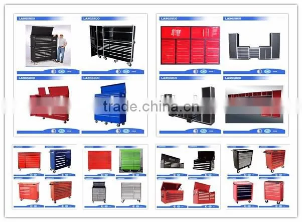 2017 latest fashion top design tool trolley cabinet with drawers