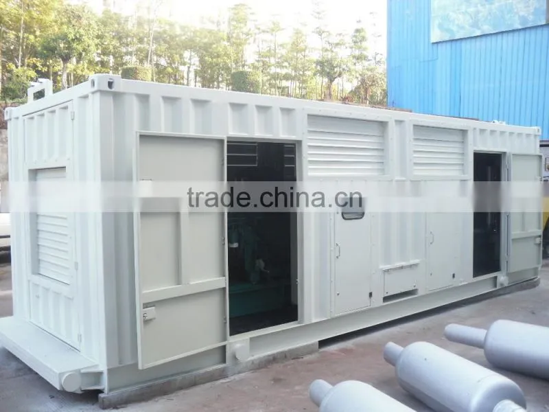 440Volt AC Military Realty Soundproof Container Diesel Generator for sale