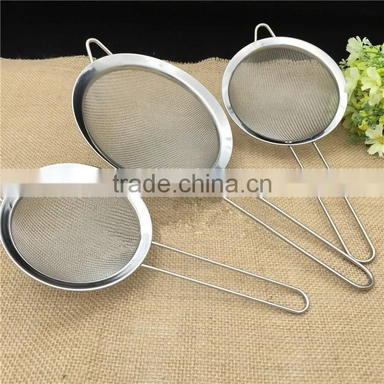 stainless steel wire mesh kitchen cooking deep frying basket chicken frying basket fried basket