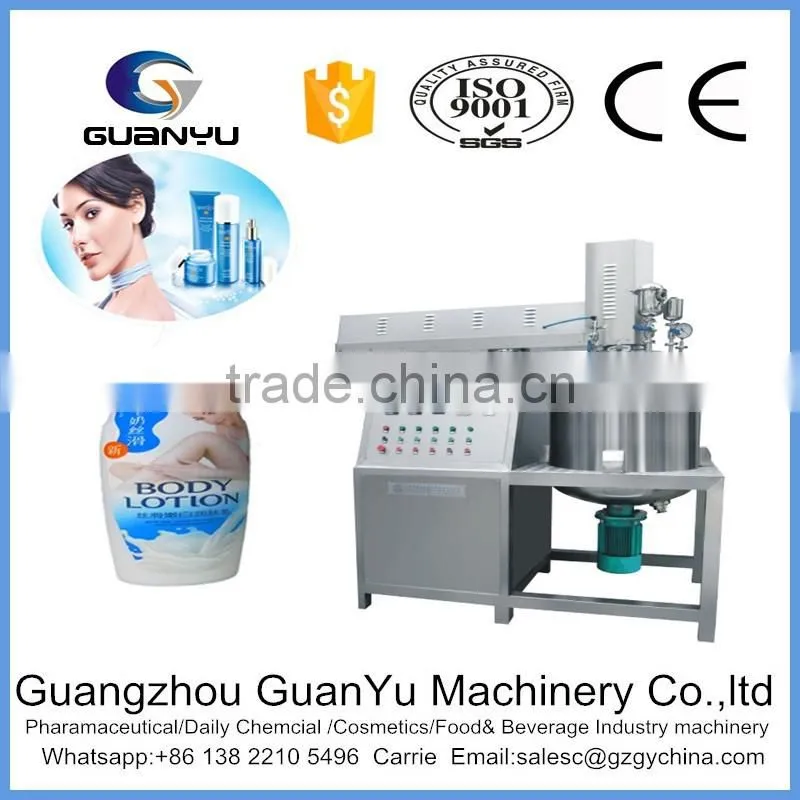 small capacity stainless steel cosmetics emusifying mixer for laboratory face cream making