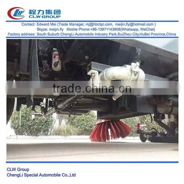 Dongfeng 4*2 4*4 type 180hp~210Hp 15 ton road vacuum cleaner