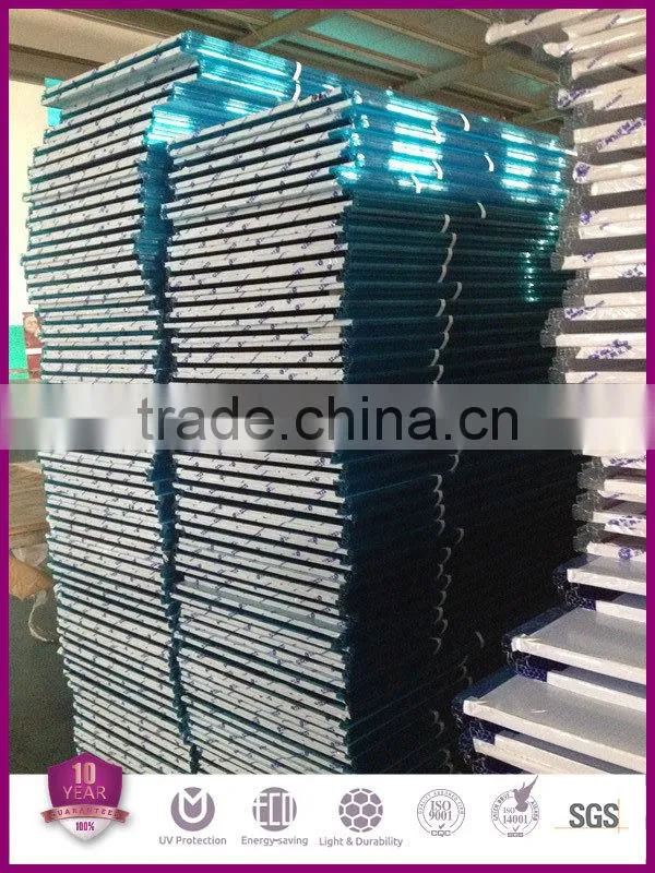 Brown Four Walls Polycarbonate Sheet with Clips 600mm