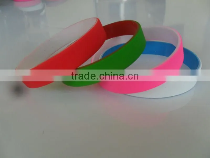 Eco-friendly Silicone Accessory for Men Colorful Bracelet Easter gifts