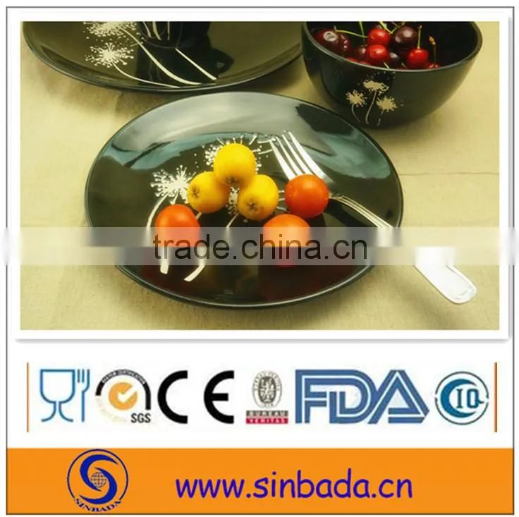 16pcs ceramic dinnerware set with print
