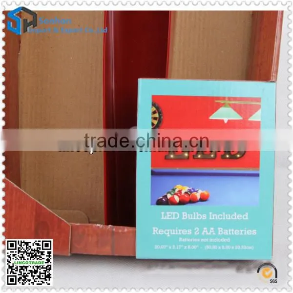 Plastic LED Lighted For Party /Hotel / Letter " T" Decoration Light With Battery