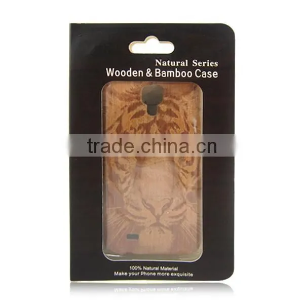 Fashion style PVC packaging box wood case box, custom design packaging box