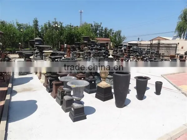 Small indoor decoration flower pot cast iron antique flower pot