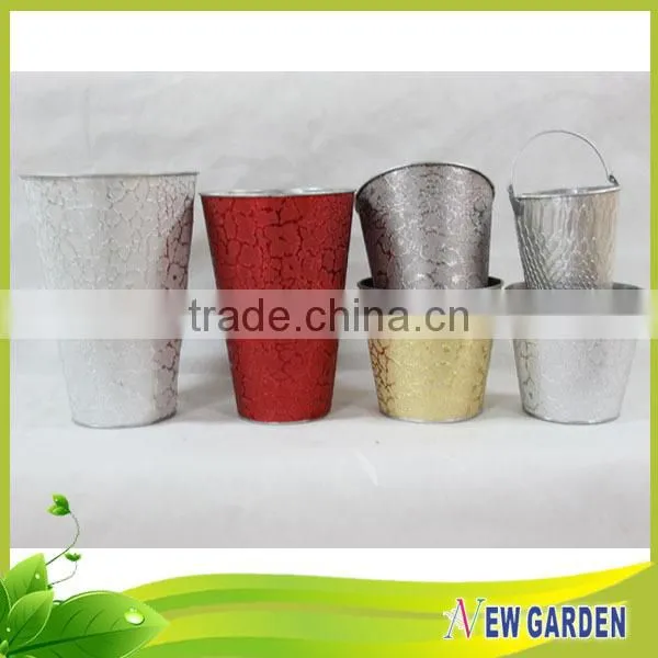 Functional High Quality Customized Designed Metal Hanging Flower Pots