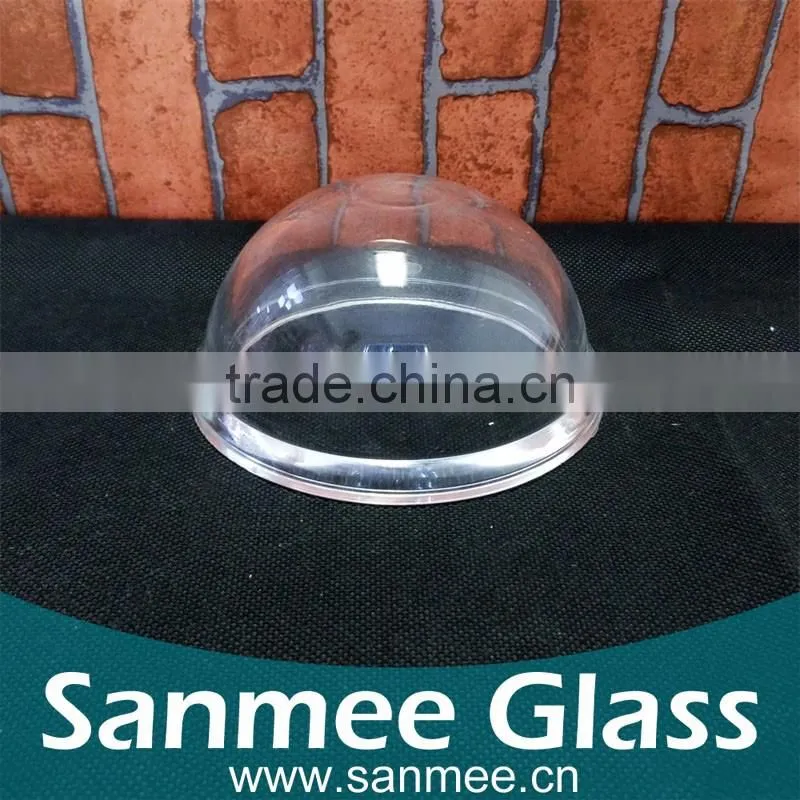 Transparent Glass Lamp Cover Glass Halogen Lamp Cover