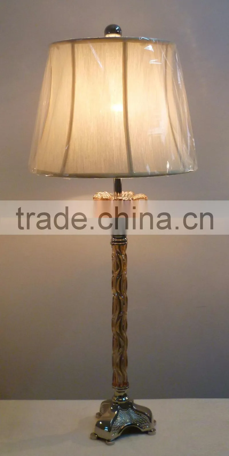 BISINI Modern Aluminum and Crystal Desk Lamp