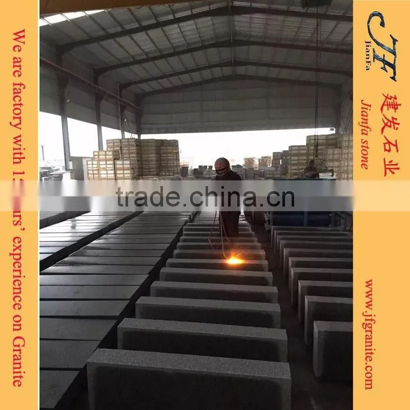 Factory price cheap granit G603 gray granite kerbstone