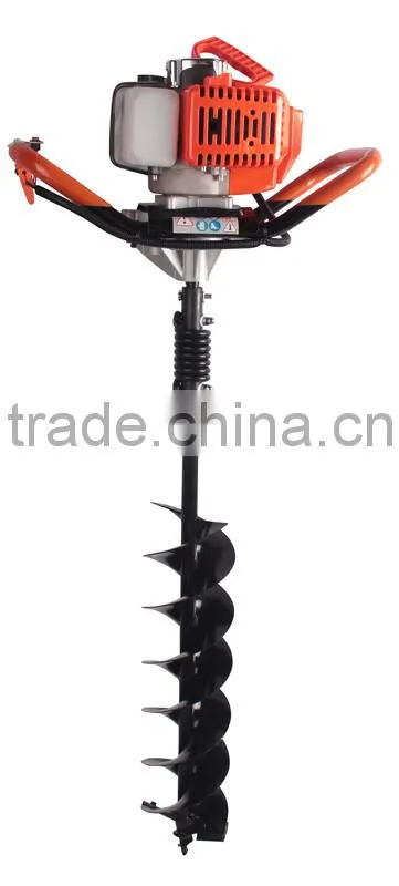52cc 1700w Hand-Held Manual Fence Post Hole Digger Earth Auger Drilling Machine Portable Ground Hole Drill