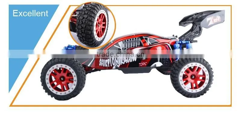 Remote Controlled Toy 1:8 Scale Model 4WD Electric High Speed RC Car