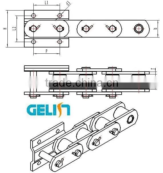 NBH bucket elevators chain manufacturers for cement plants