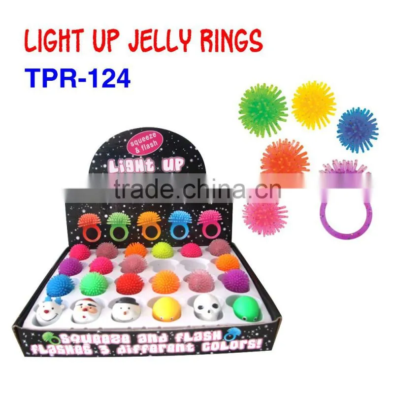 Sell Colorful Light-up Bumpy Rings