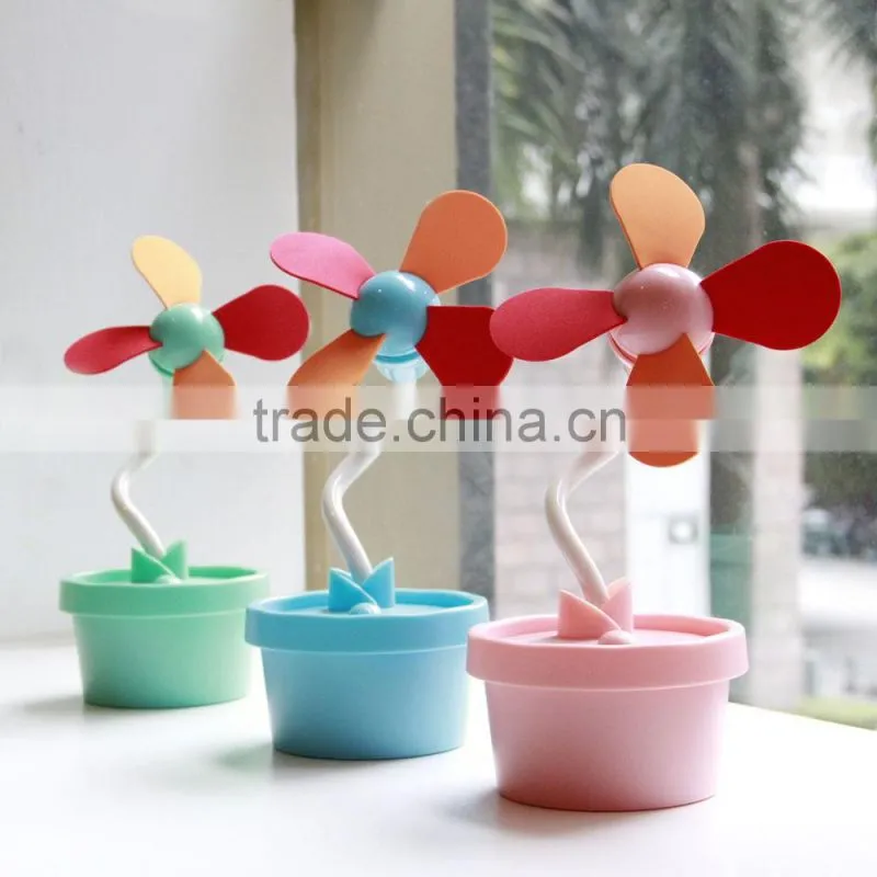mini travel usb rechargeable fan with strong wind