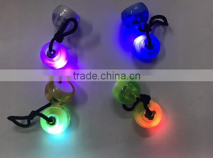 2017 New Fidget Balls Finger Rotating Toys LED YO YO Toy for Adult Kids