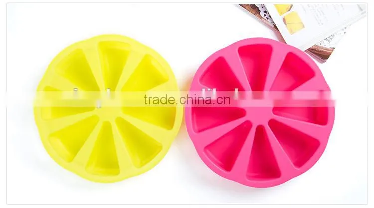 Large Round Silicone Cake Mould Slice Wheel Design Cake Tools