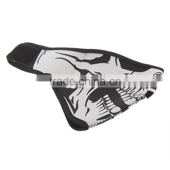 Hunting Skiing Neoprene Face Mask Without Eye Wear Call of Duty Ghost Skull Mask Half Skull Mask Face Skull