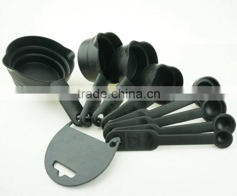 47012 8pcs Plastic Kitchen Measuring Spoon