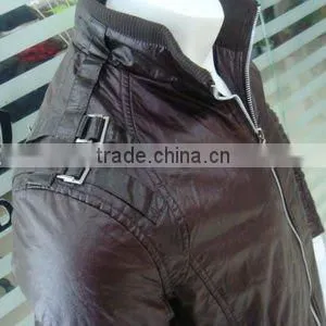 2017 wholesale style men's fashion winter leather motorcycle jacket