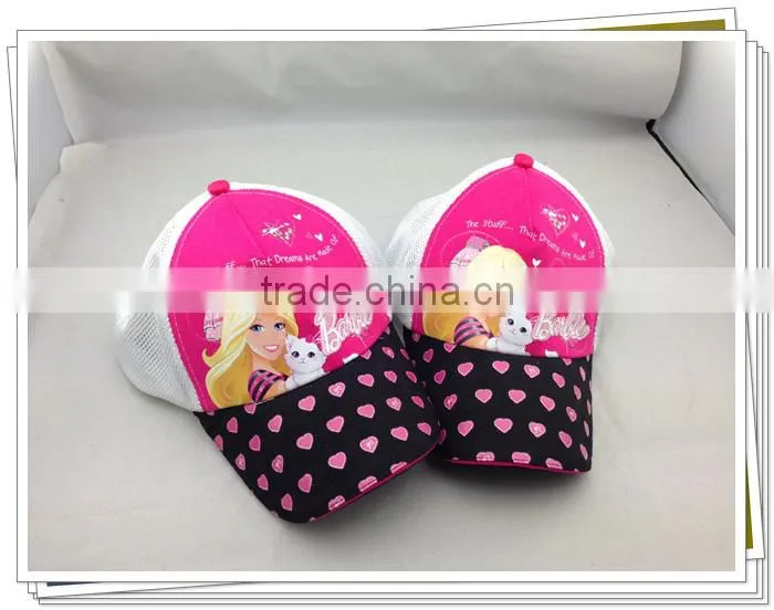 2015 high quality cute colorful kids/hats with apple logo made in Guangdong
