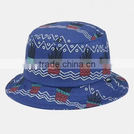 Fashion Custom Vintage Cotton Twill Bucket Hat