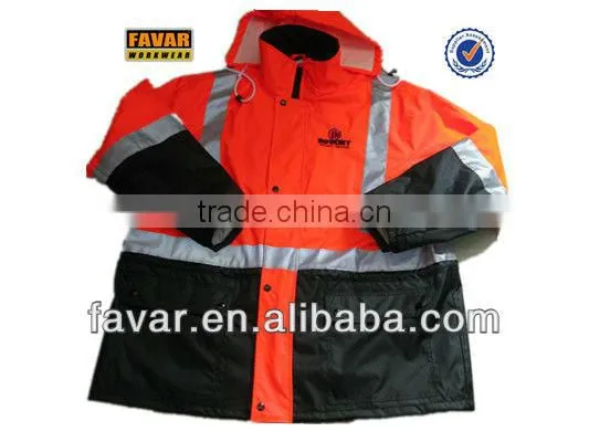 Two Tone 300D Summer Rainly Season Hooded Waterproof Windbreak Polyester Oxford Jacket