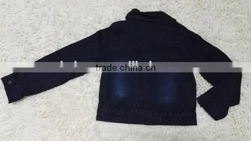 Yiwu stocks lots kid's high quality denim jacket