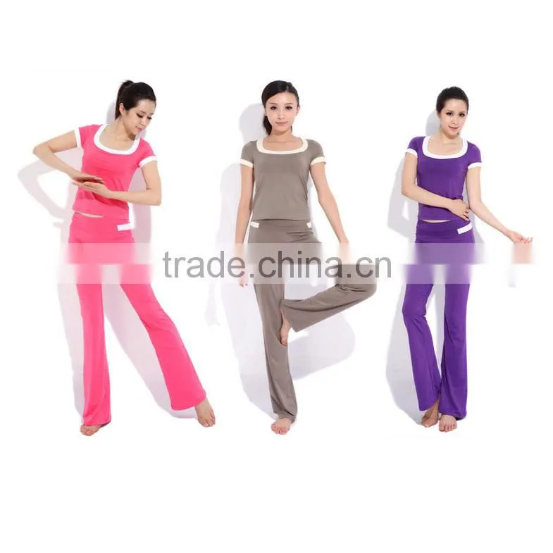 2015 best sell top quality lady fitness wholesale yoga wear