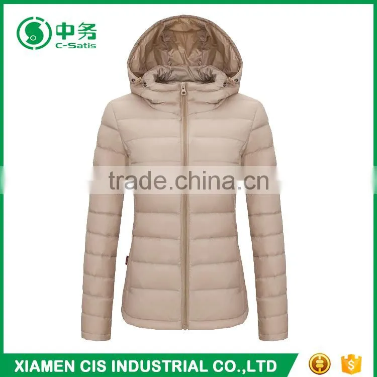 2017 Trending Product Winter Hoody Woman Duck Down Jacket for Winters