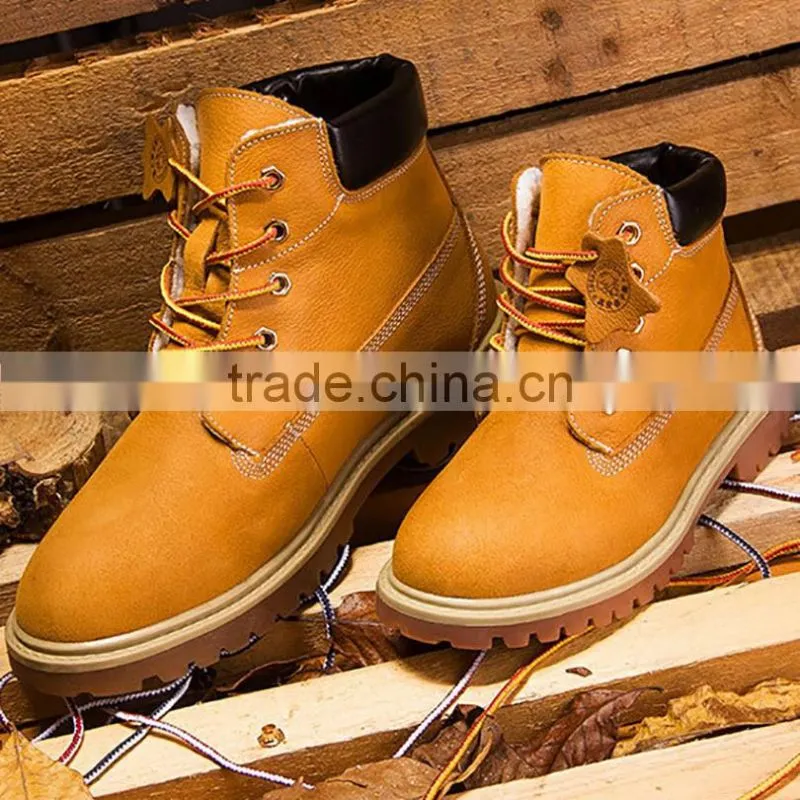 Size 23-42 2016 New Kids Boots Girls Child Winter Lace Up Shoes