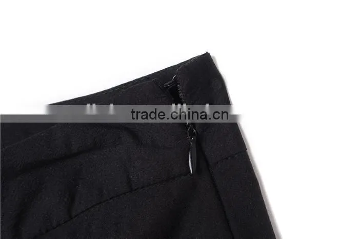 lovely purple hem designed casual women short front long back skirts
