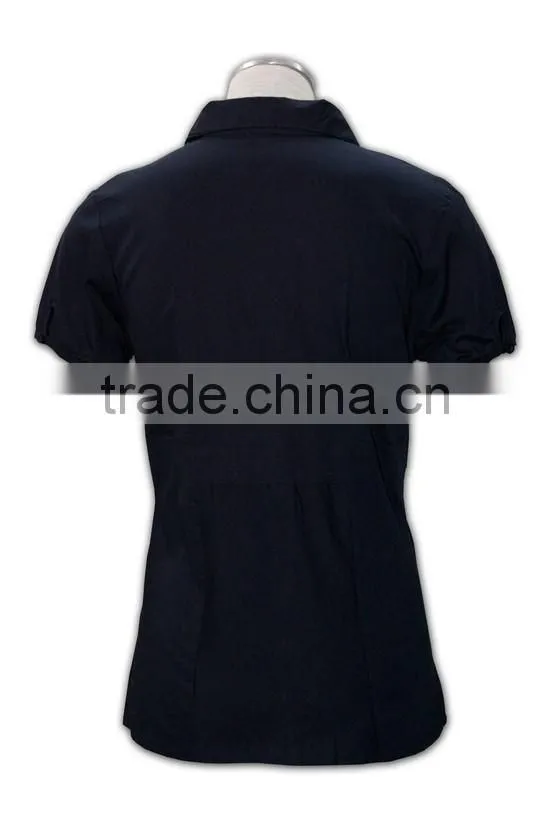 100% Cotton Design china made fashion women's latest design casual shirt
