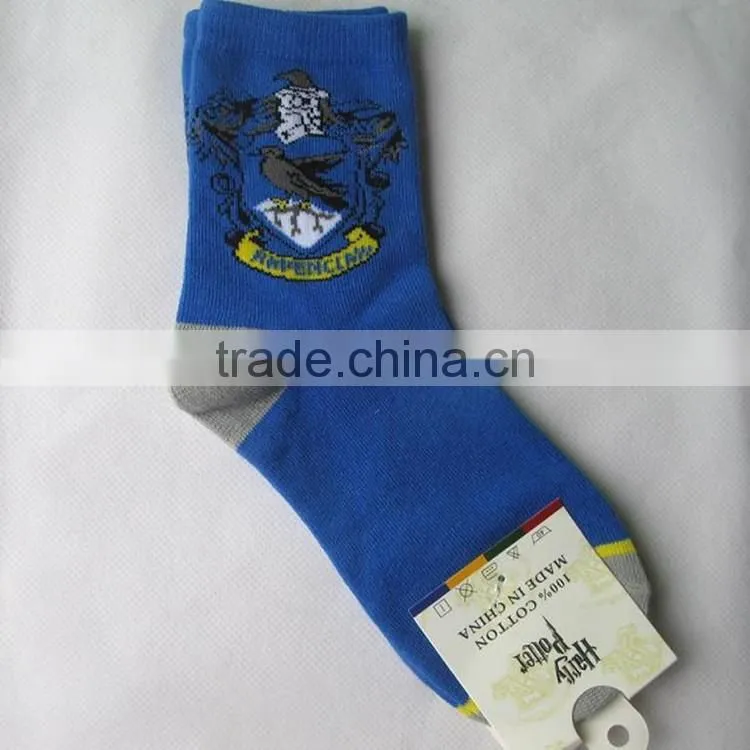 High quality Harry Potter socks,Gryffindor Ravenclaw Hufflepuff Slytherin teen students tube socks